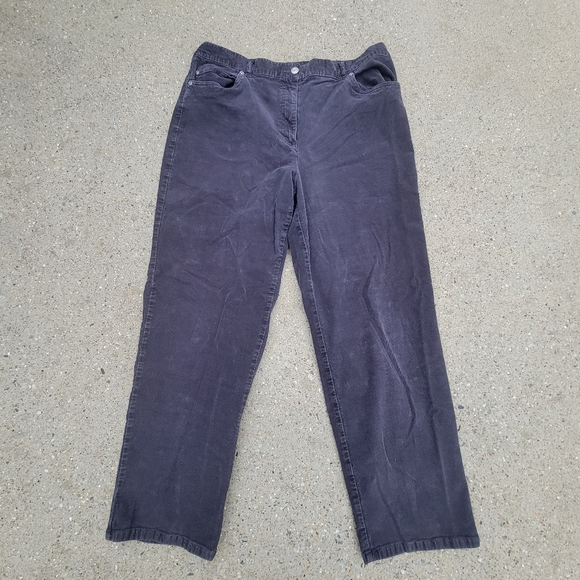 Ruby Rd Classic Elastic Side Corduroy Jeans - Size 14 (Great Condition) - Picture 2 of 9